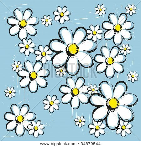 problemfri flower baggrund