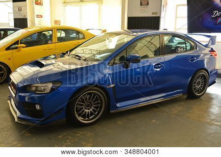 Pasig, Ph - Feb. 1: Subaru Wrx At Love, Cars, Babes 6 On February 1, 2020 In Metrotent Convention Ce