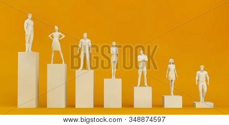 Attracting and Keeping Top Talent in Your Company 3d Render