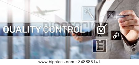 Quality Control And Assurance. Standardisation. Guarantee. Standards. Business And Technology Concep