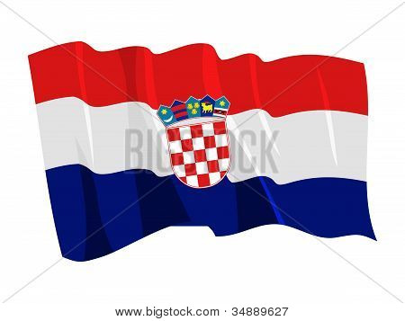 Nemzeti zászlók sorozat illusztrációja