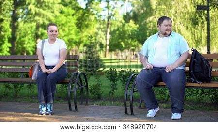 Shy Girl Flirting With Handsome Fat Man, Afraid Talking With Him, Insecurities