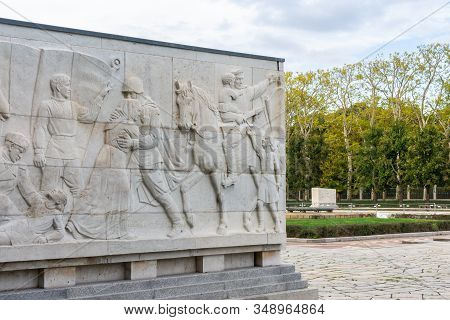 The Soviet War Memorial In The Treptower Park, Berlin