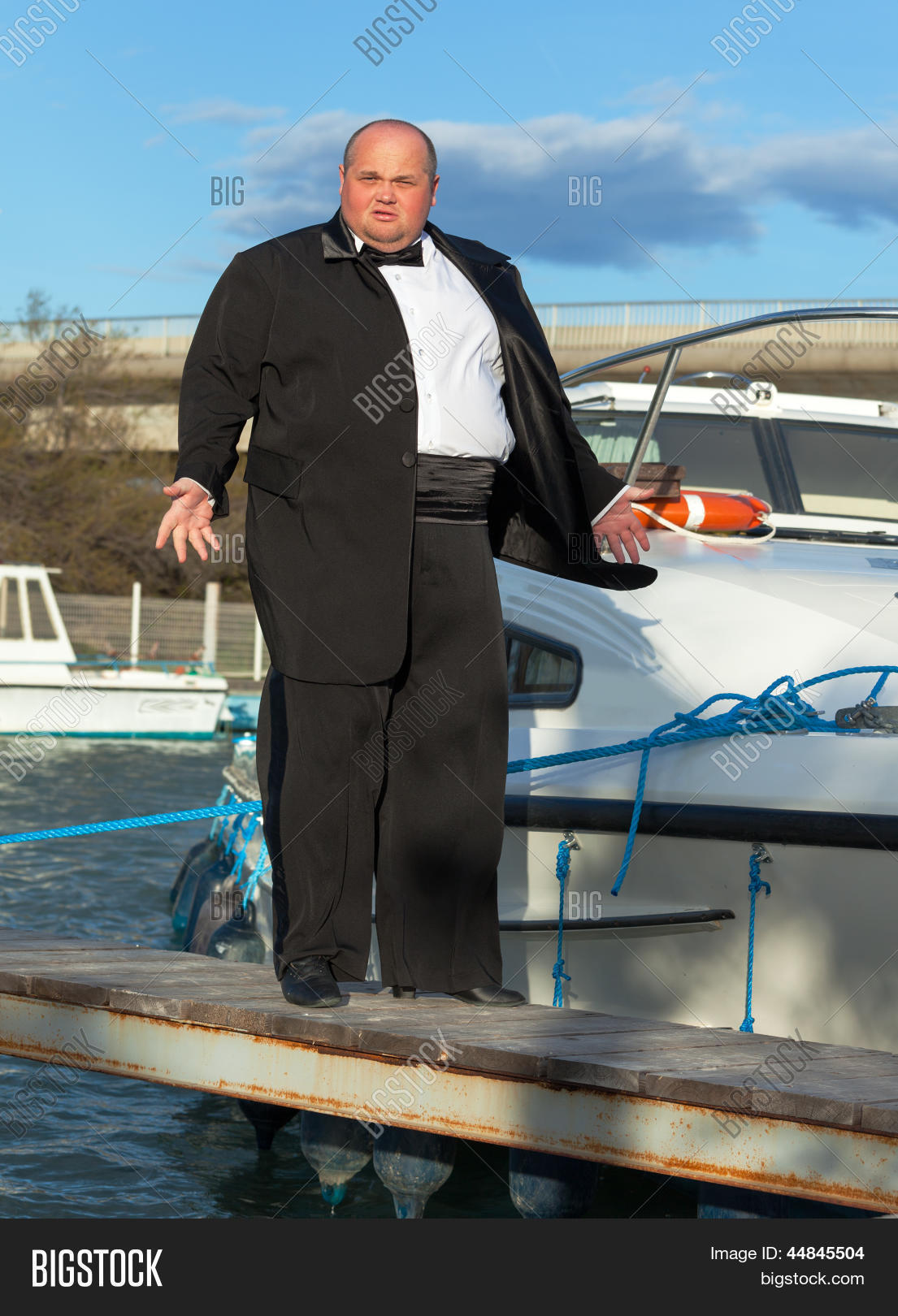 Imagen y foto Hombre Gordo En (prueba gratis) | Bigstock