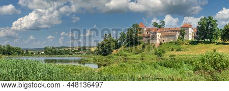 Svirzh Castle In Lviv Region Of Ukraine