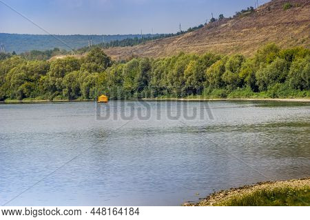 Dnister River Landscape, National Nature Park Dnister Canyon, Ukraine