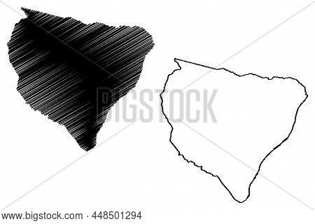 Maragogi Municipality (alagoas State, Municipalities Of Brazil, Federative Republic Of Brazil) Map V