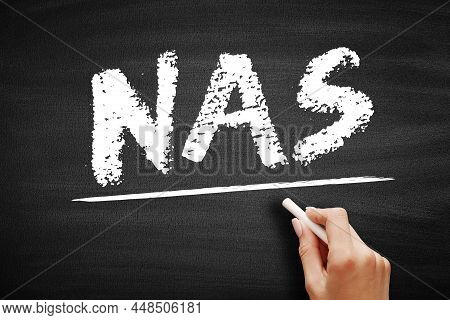 Nas Network-attached Storage - File-level Computer Data Storage Server Connected To A Computer Netwo