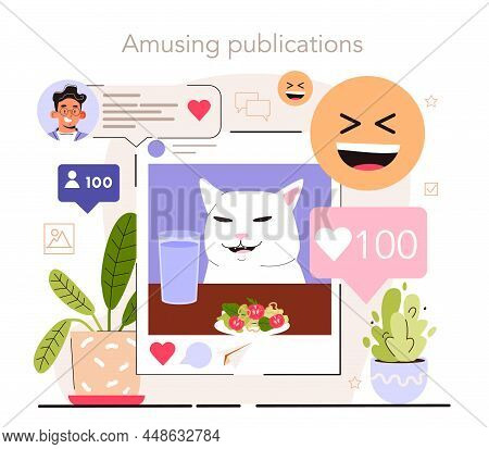 Amusing Publication. Content Strategy Development. Social Media Content