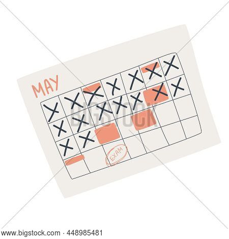 Plan Your Schedule On The Calendar With The App. Set Tasks, Reminder And Note In Business Planner. F
