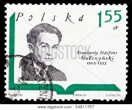 Poland Stamp, Konstanty Ildefons Gatczynski