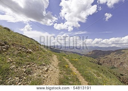 Mountain Dirt Road in Armenia