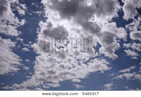 Cloudscape antes da tempestade