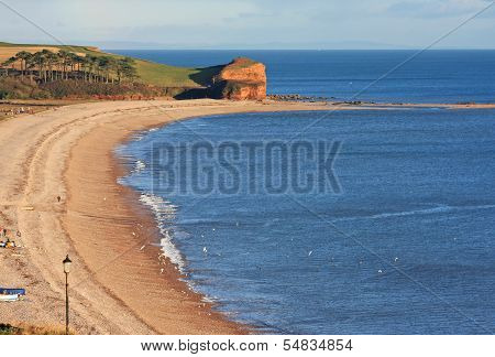 Budleigh Salterton beach