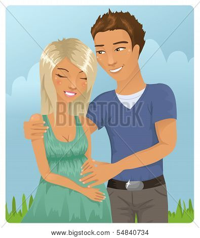 Couple Expecting A Baby