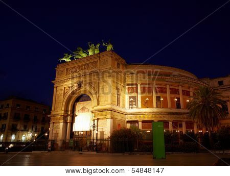 Teatro Politeama In Palermo