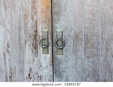 Old Scratched Door