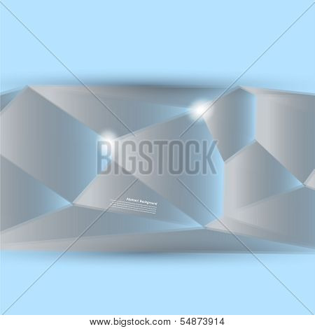 Vector abstract background. Polygonal pattern