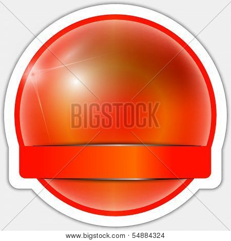 Vector Red  Icon