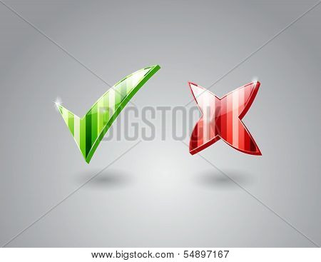 Check And Cross Marks