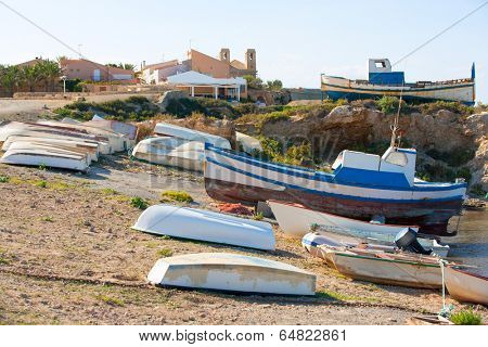 Tabarca island in Alicante Valencian Community of Spain