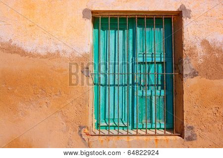 Tabarca Island streets in Alicante Valencian community Spain