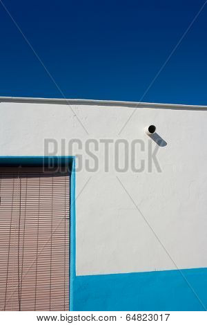 Tabarca Island streets in Alicante Valencian community Spain