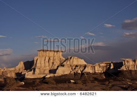 Den Bisti ødemark, New Mexico's badlands