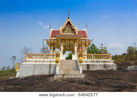 Wat on a mountain  at  Dansai, Loei, Thailand