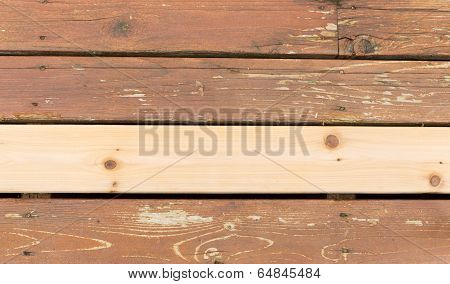New And Old Wooden Boards