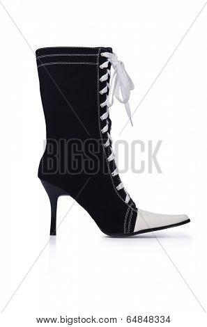 Topboots isolated on the white