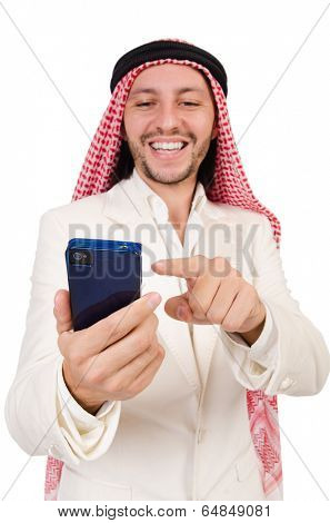 Arab man in diversity concept