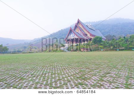 Wat Pa Huay Lad in Phurua Loei ,Thailand