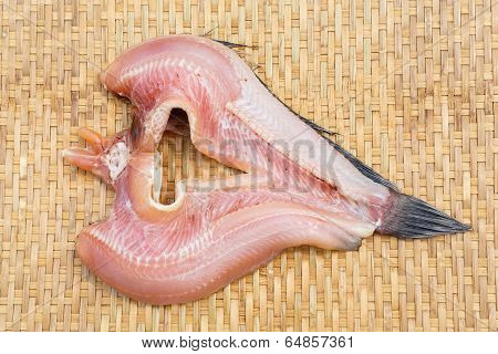 Dried Striped Snakehead Fish