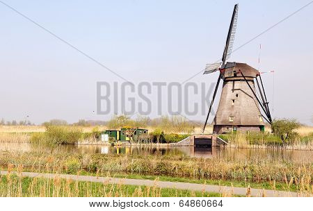 Windmills At Kinderdijk, Netherlands