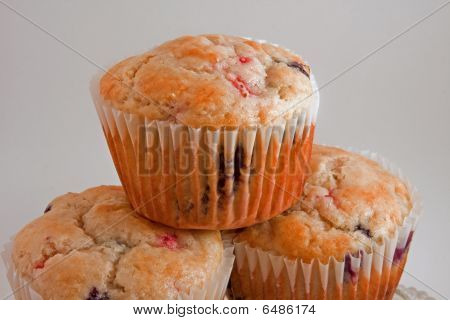 Tre bær Muffins