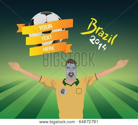 Ivory coast football fan 