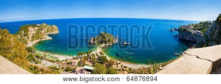 Panorama Of The Beach Isola Bella