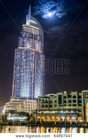 Address Hotel In The Downtown Dubai Area Overlooks The Famous Dancing Fountains