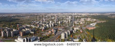 The Vilnius City Panorama
