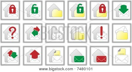 E-mail gomb