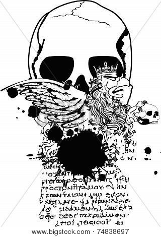 gryphon tattoo tshirt coat of arms3