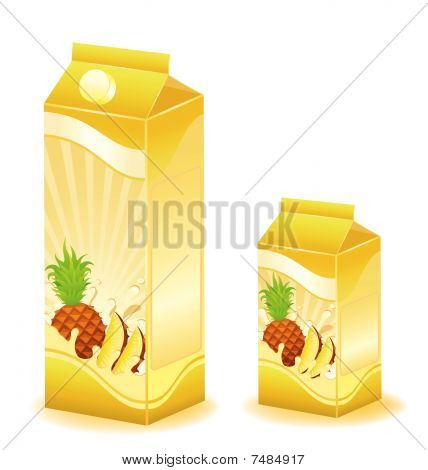 milchig Produkte mit Früchten