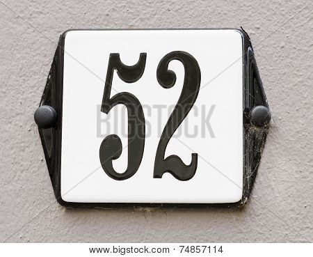 House Number 52