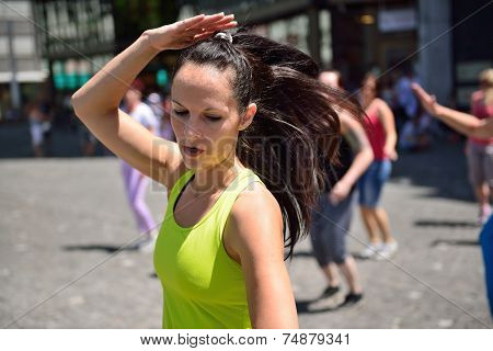 Flashmob on the street