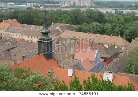 The Roofs Of The Old Town Petrovaradin