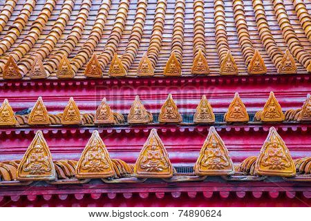 Marble Temple Roof