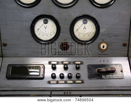 old gauger electrical in the power station