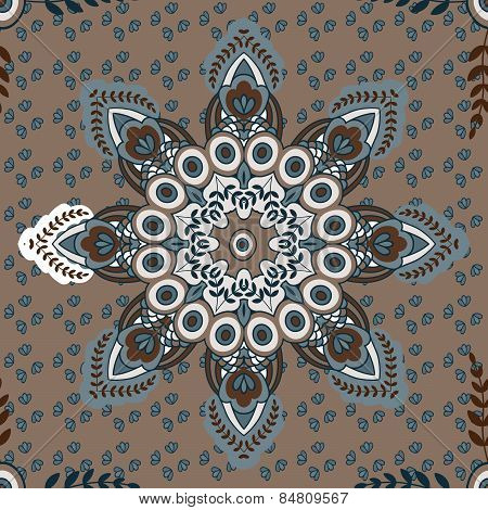 Three Eggs With Lace Pattern For Easter Greetings