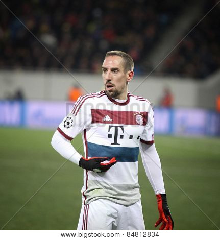 Franck Ribery Of Bayern Munich